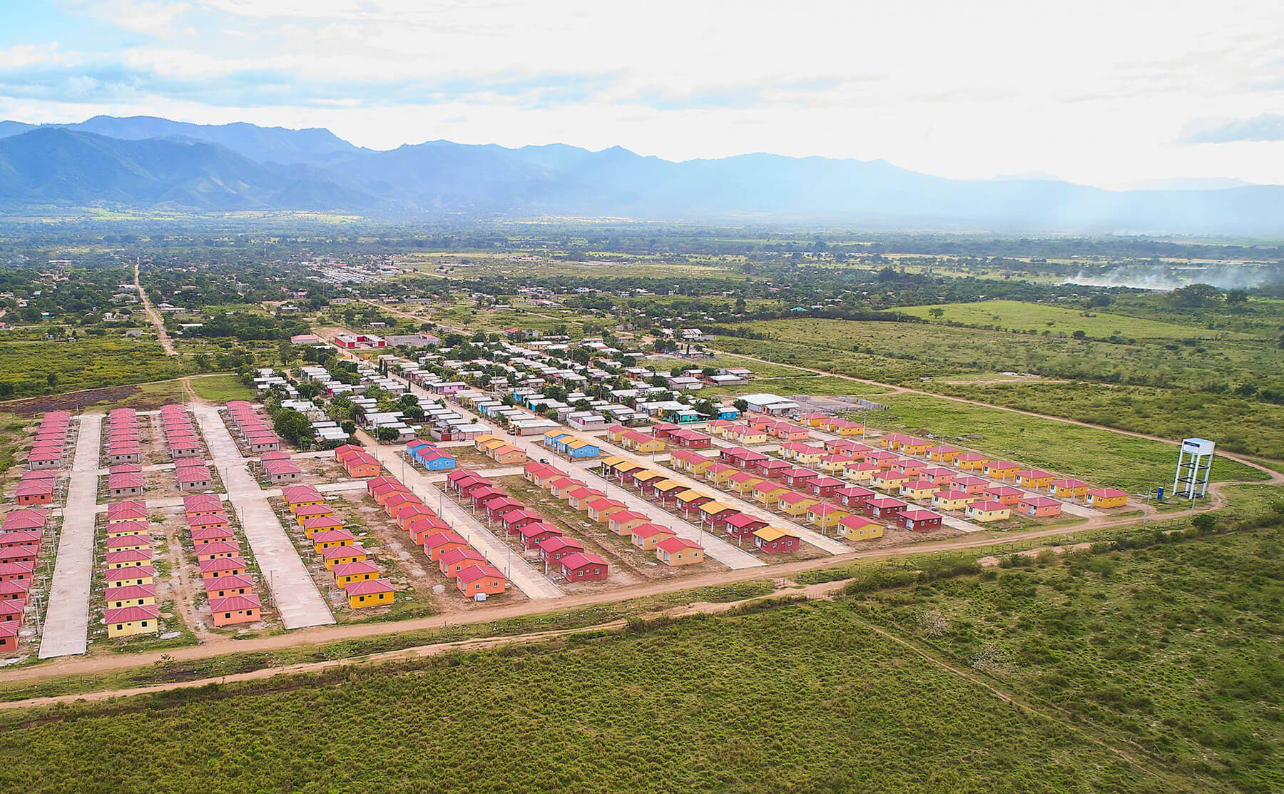 Bienes Raices olanchito imagen Aerea de casas